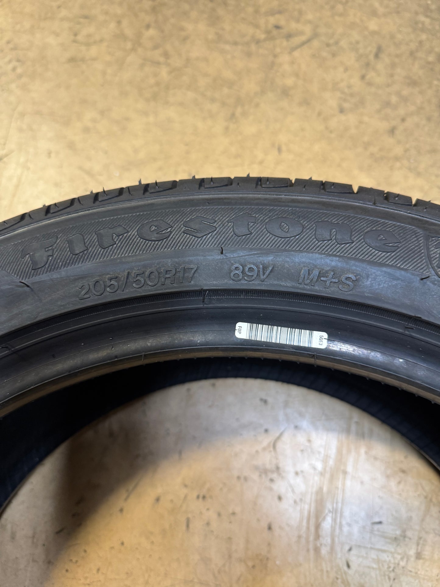 FIRESTONE FT140 BSW P 205 50 17 89V ALL SEASON TIRE 000980