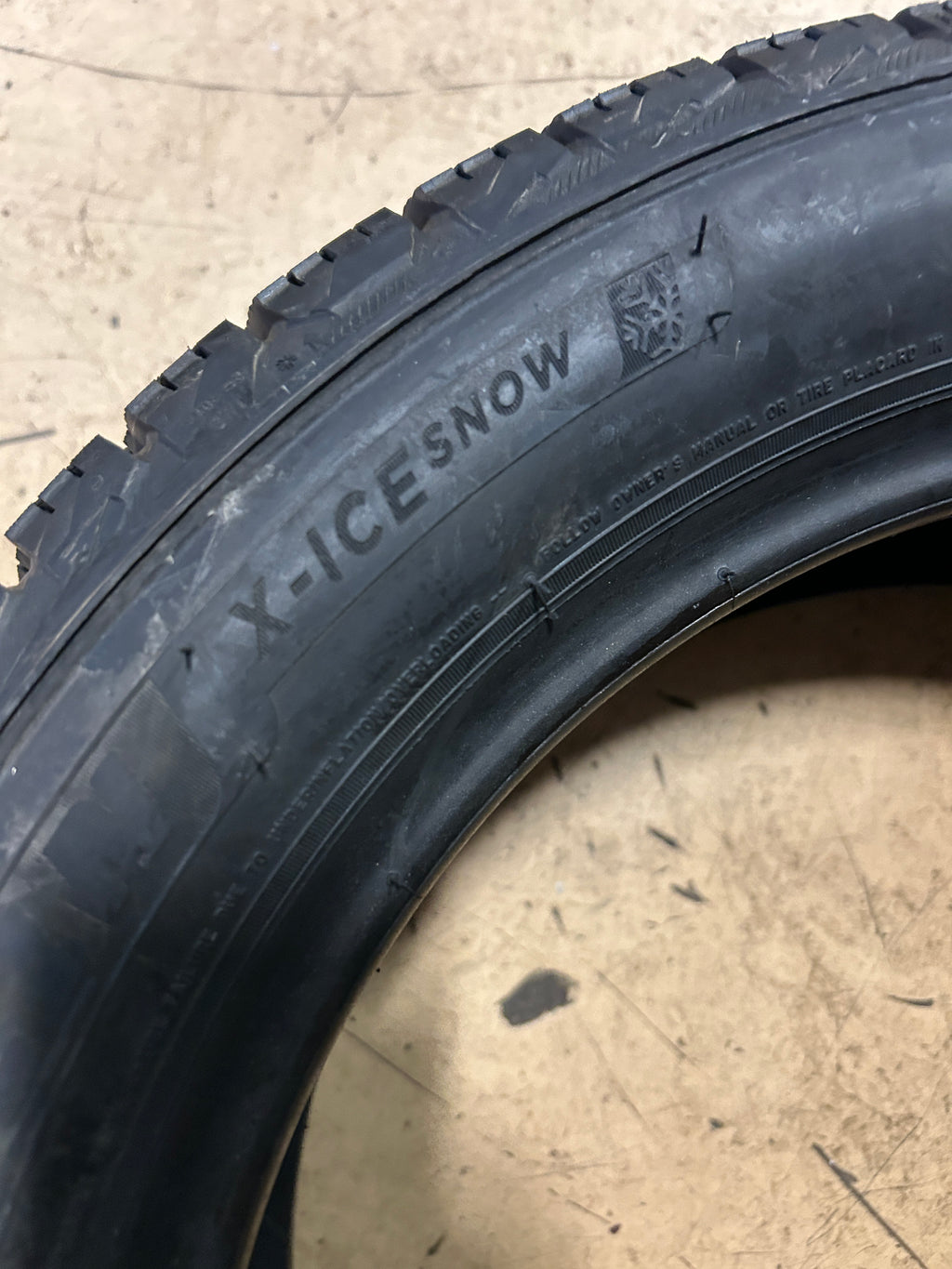 2 MICHELIN X-ICE SNOW BSW P 185 55 16 87H XL WINTER TIRE 47795