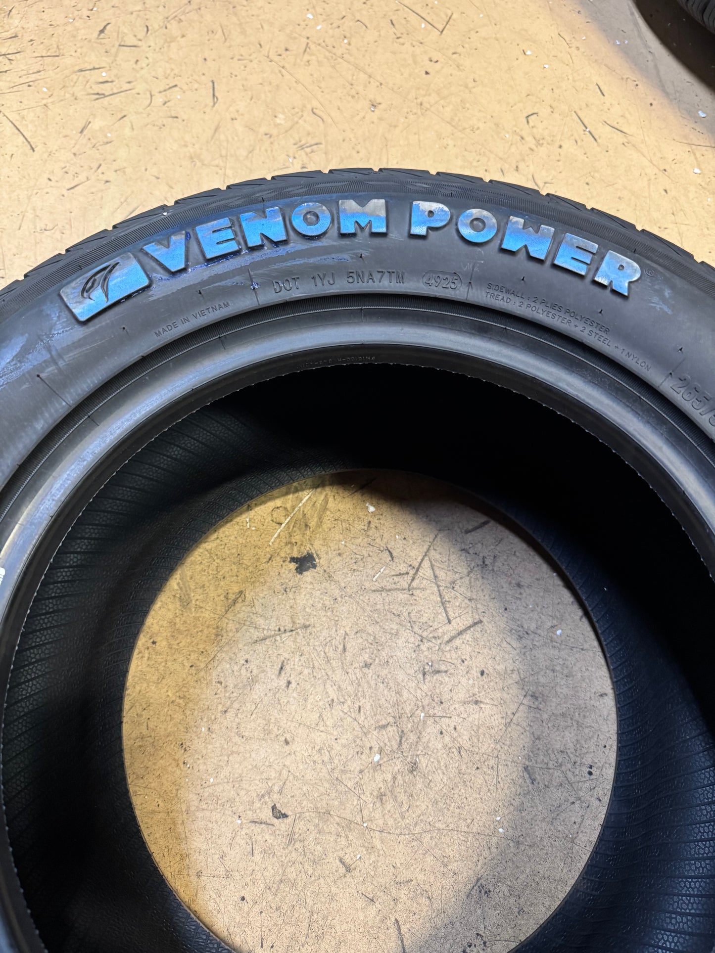 VENOM POWER GRAND AM RWL P 265 50 15 99H ALL SEASON TIRE VPGAM41