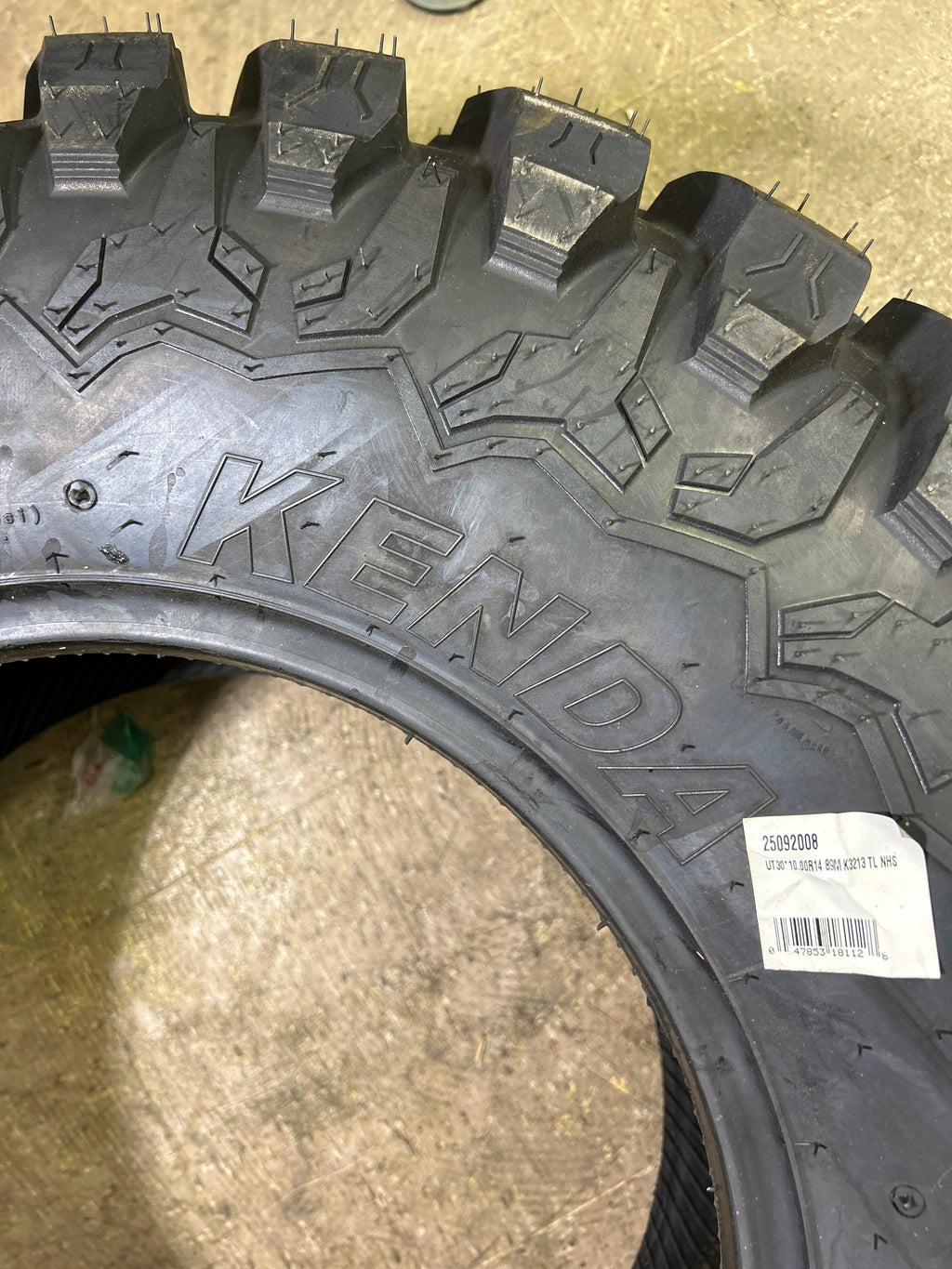 KENDA K3213 CROSS TRAIL BSW  30 10 14 89M  ATV/UTV TIRE 0832133010R14