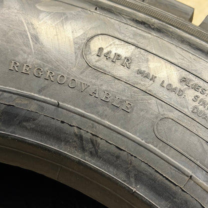 (FREIGHT) NOS TRAVELSTAR TD547 BSW  225 70 19.5 128/126M 14PLY LRG DRIVE TIRE LLTBR016
