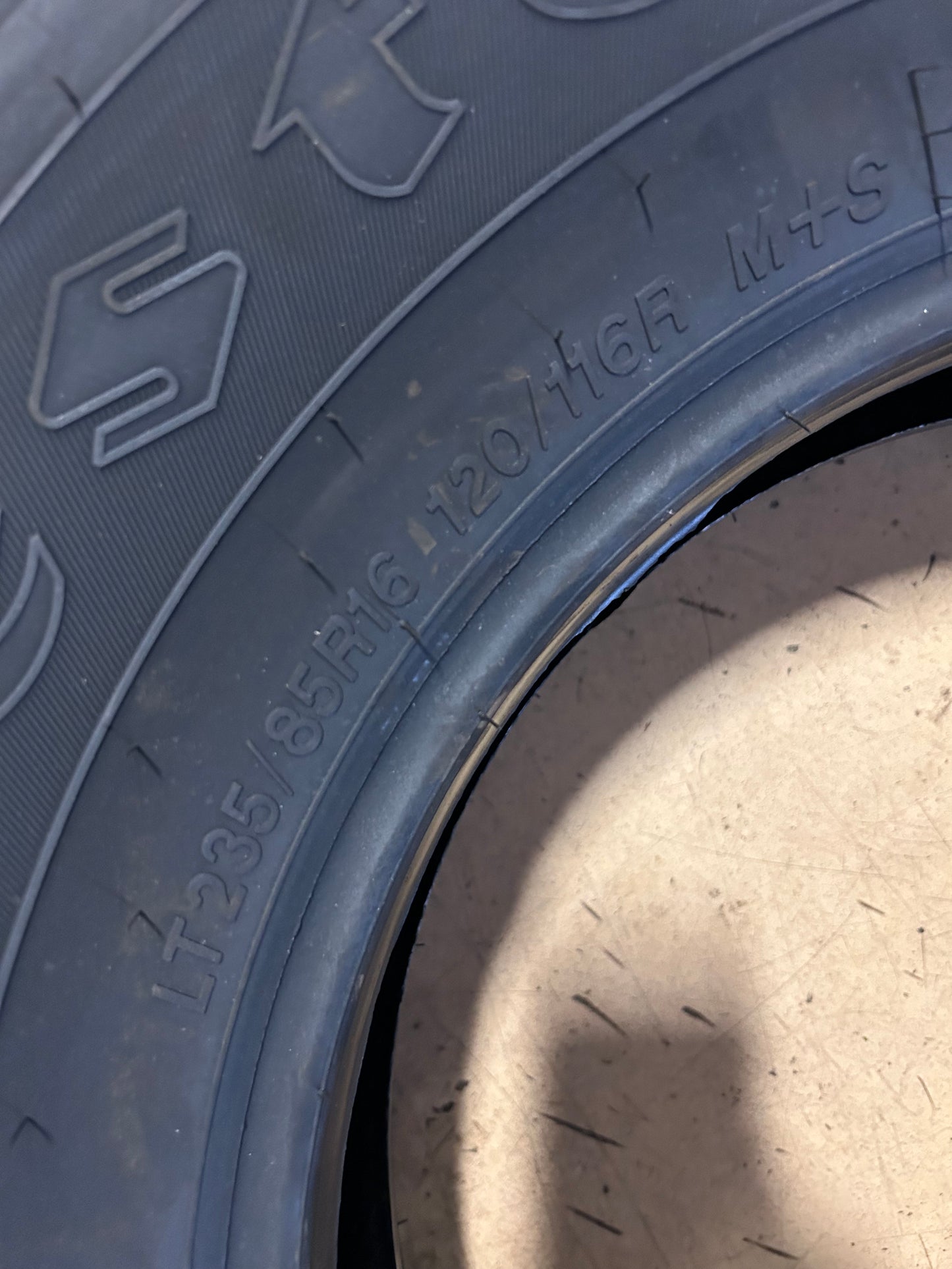 FIRESTONE TRANSFORCE AT2 BSW LT 235 85 16 120/116R 10PLY ALL TERRAIN TIRE 000179