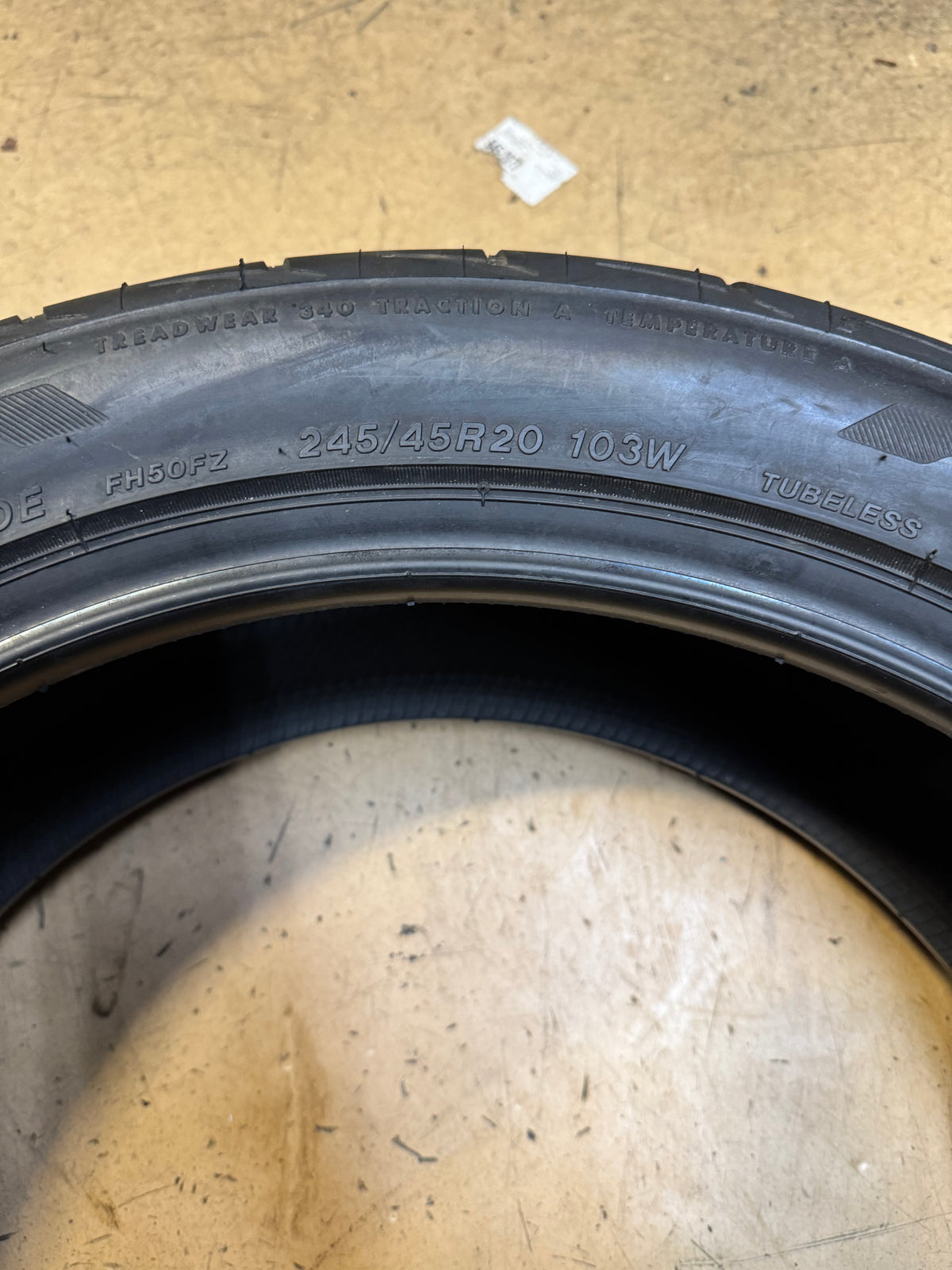 NOS FIRESTONE FIREHAWK INDY 500 BSW P 245 45 20 103W XL SUMMER TIRE 012853