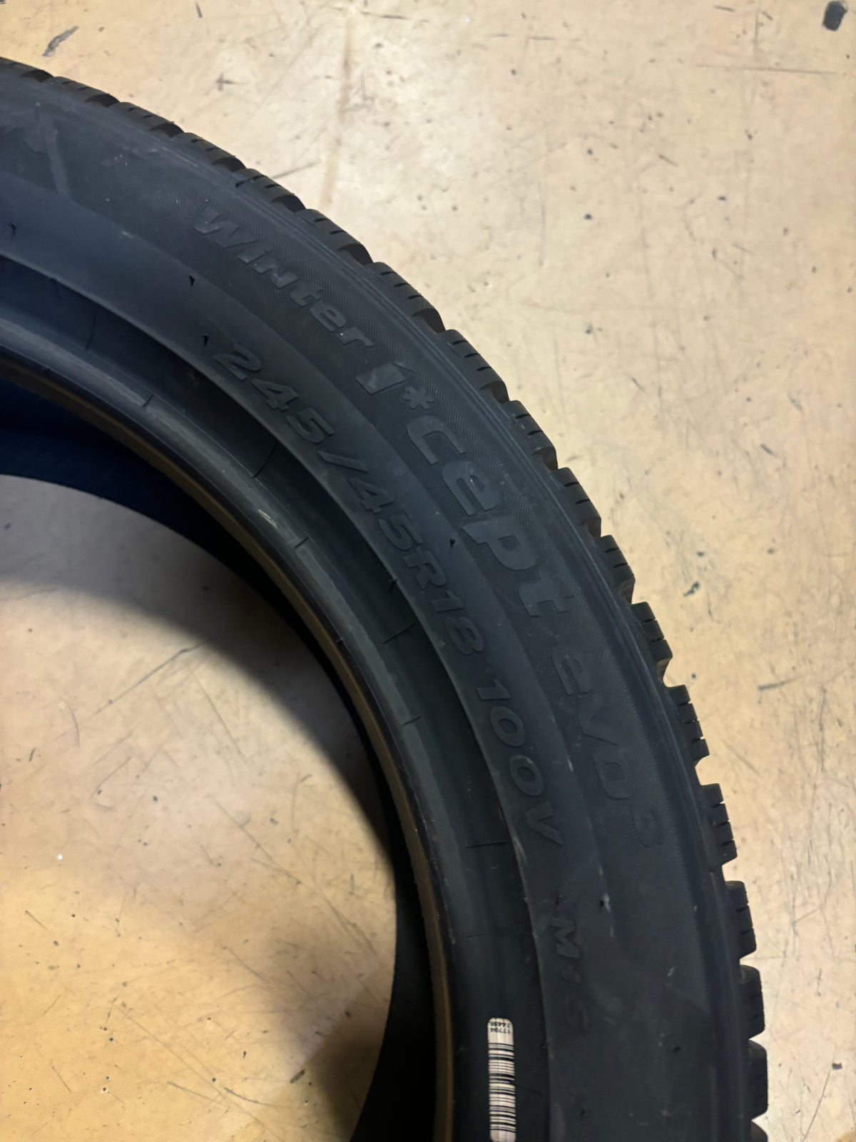 2 HANKOOK WINTER ICEPT EVO3 W330 P 245 45 18 100V XL WINTER SNOW TIRES 1026307