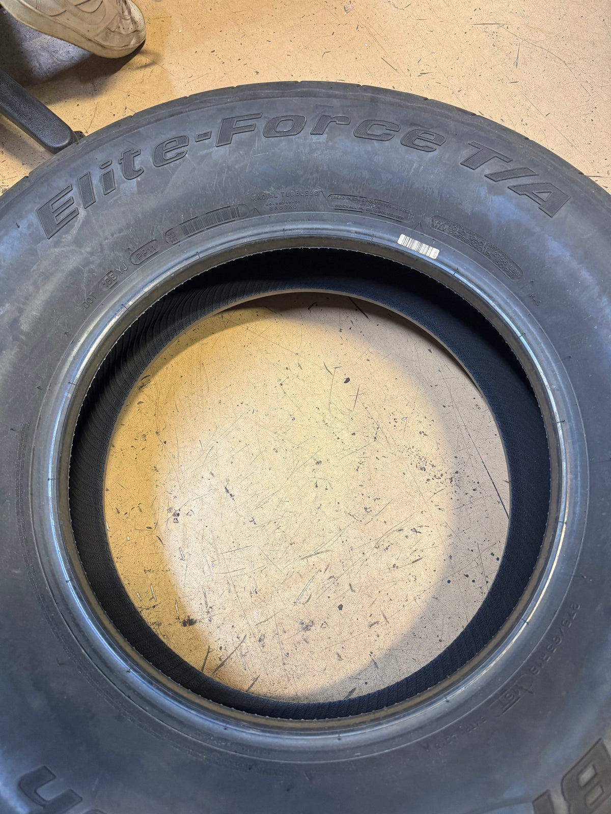 2 BFGOODRICH ELITE FORCE T/A BSW P 275 65 18 116T ALL SEASON TIRE 32491