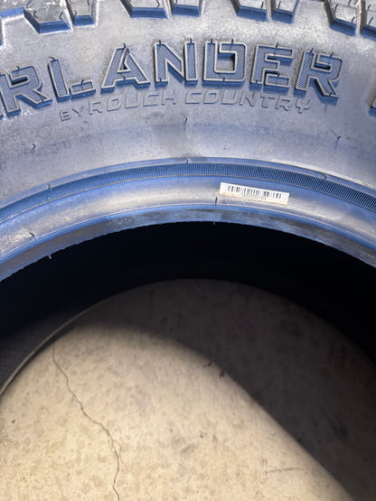 2 ROUGH COUNTRY OVERLANDER M/T BSW LT 33 12.5 17 120Q 10PLY MUD TERRAIN TIRE 97010124