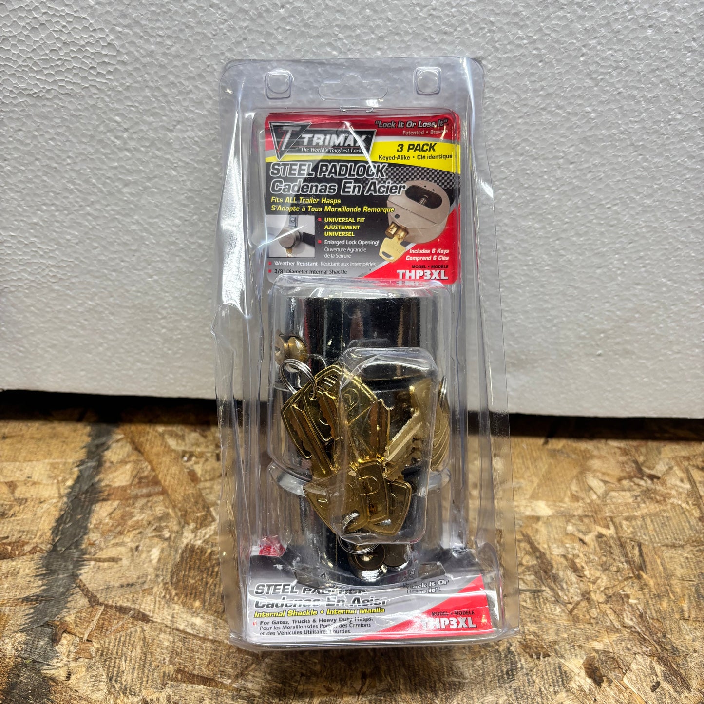TRIMAX LOCKS TCP100 UNIVERSAL TOWING KIT DELUXE