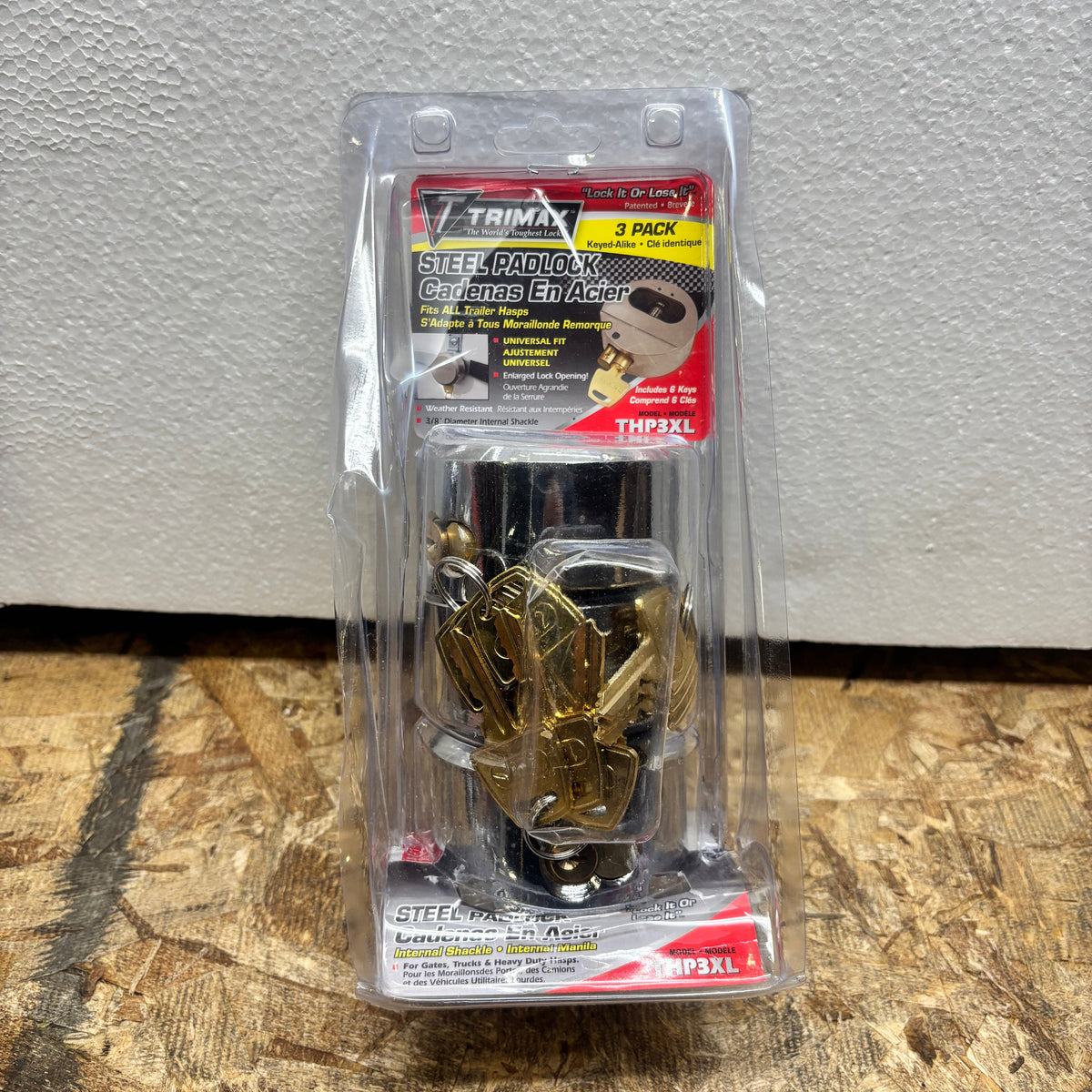 TRIMAX LOCKS TCP100 UNIVERSAL TOWING KIT DELUXE