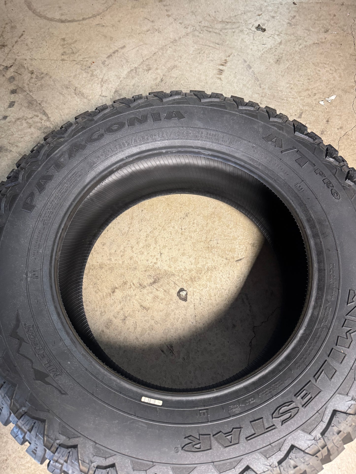 MILESTAR PATAGONIA A/T PRO BSW LT 285 65 20 127/124S 10PLY ALL TERRAIN TIRE 22689401