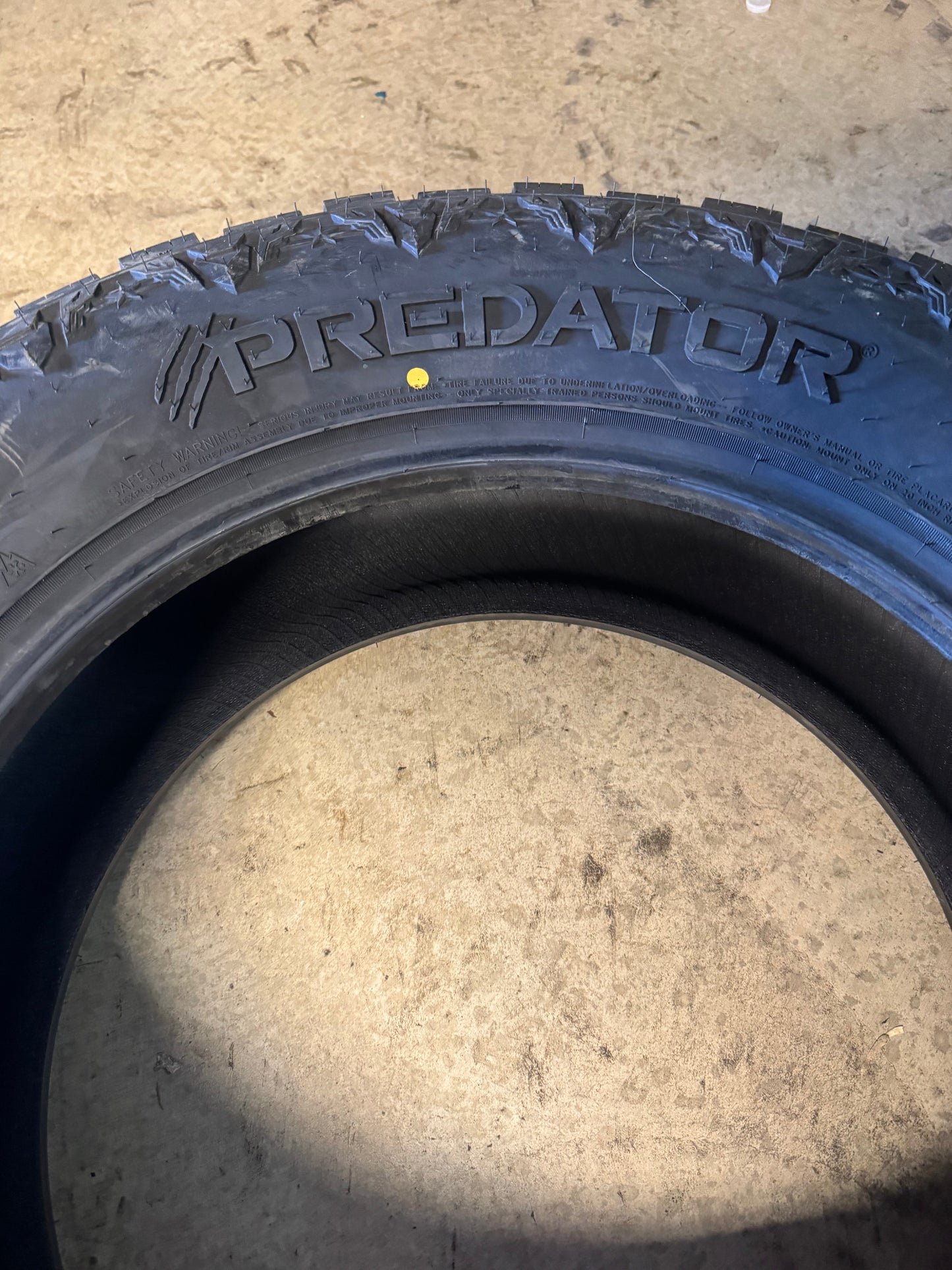 PREDATOR NEW MUTANT X-AT BSW LT 295 60 20 126/123S 10PLY ALL TERRAIN TIRE PRXAT61