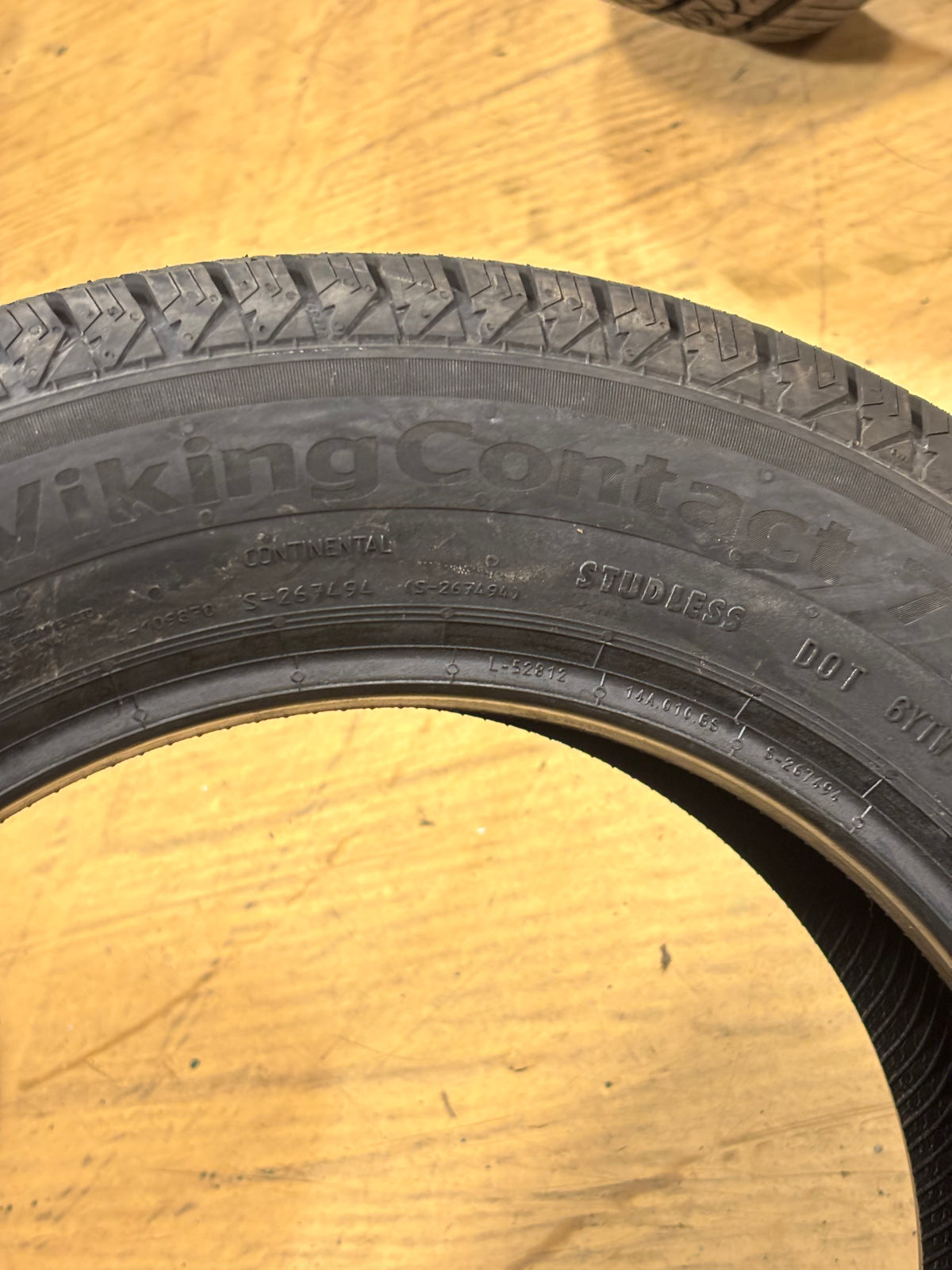 CONTINENTAL VIKINGCONTACT 7 P 175 65 15 88T SL SNOW WINTER TIRE 03453710000
