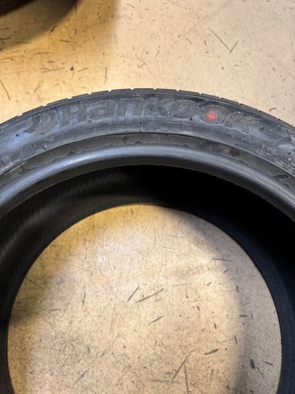 2 NOS HANKOOK VENTUS V12 EVO2 BSW P 255 40 18 99Y XL UHP TIRE 1015252