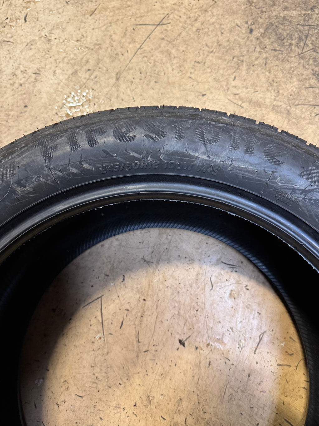 FIRESTONE FIREHAWK AS V2 BSW P 245 50 18 100W UHP ALL SEASON TIRE 013408