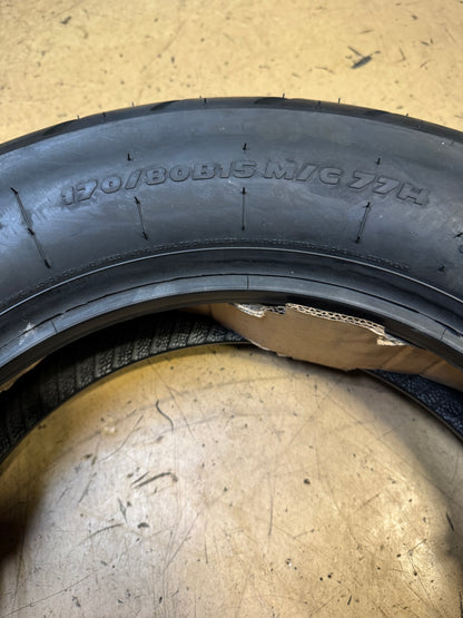 METZELER ME888 MARATHON ULTRA BSW 170 80 15 77H REAR MOTORCYLE TIRE 2318400