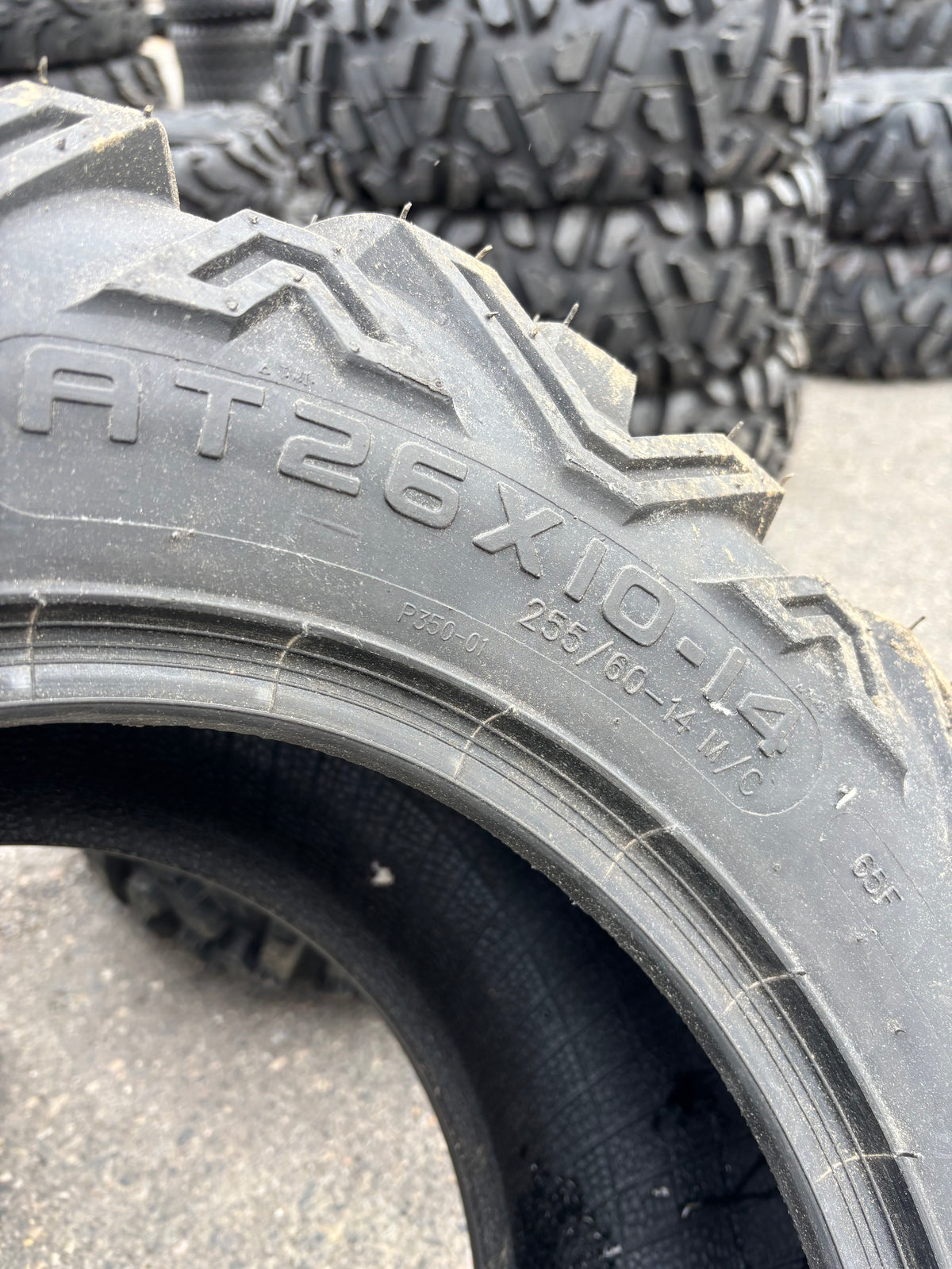 WANDA P350 BSW LT 26 10 14 65F 6PLY ATV/UTV TIRE 10184