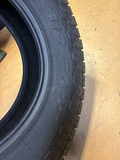 BIG O BIG FOOT A/T II BSW P 265 70 18 116T SL ALL TERRAIN TIRE BIGFT2657018