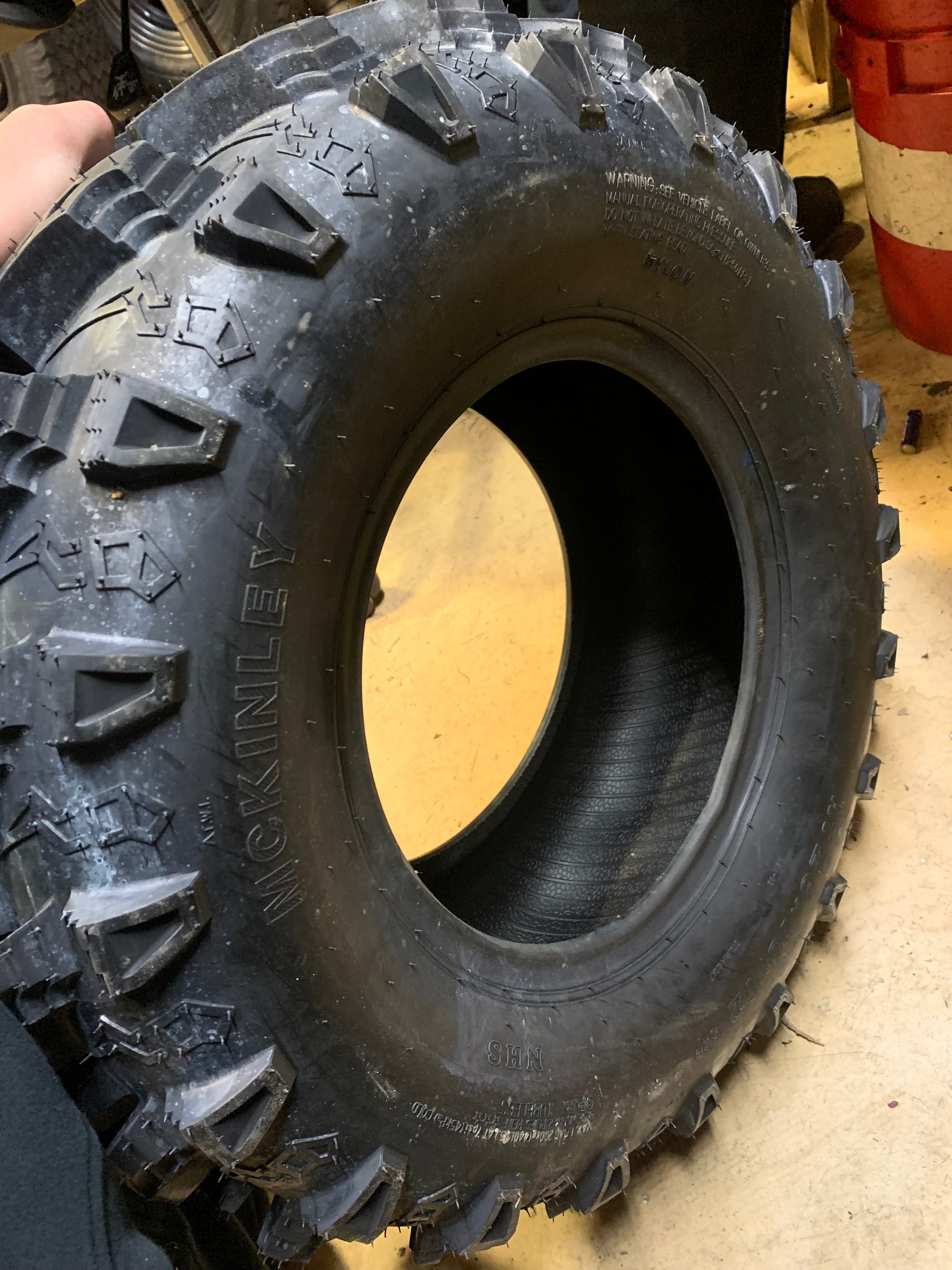 BLEMISH MCKINLEY  BSW AT  26 10 12 52F 6PLY ATV/UTV TIRE 26X1012