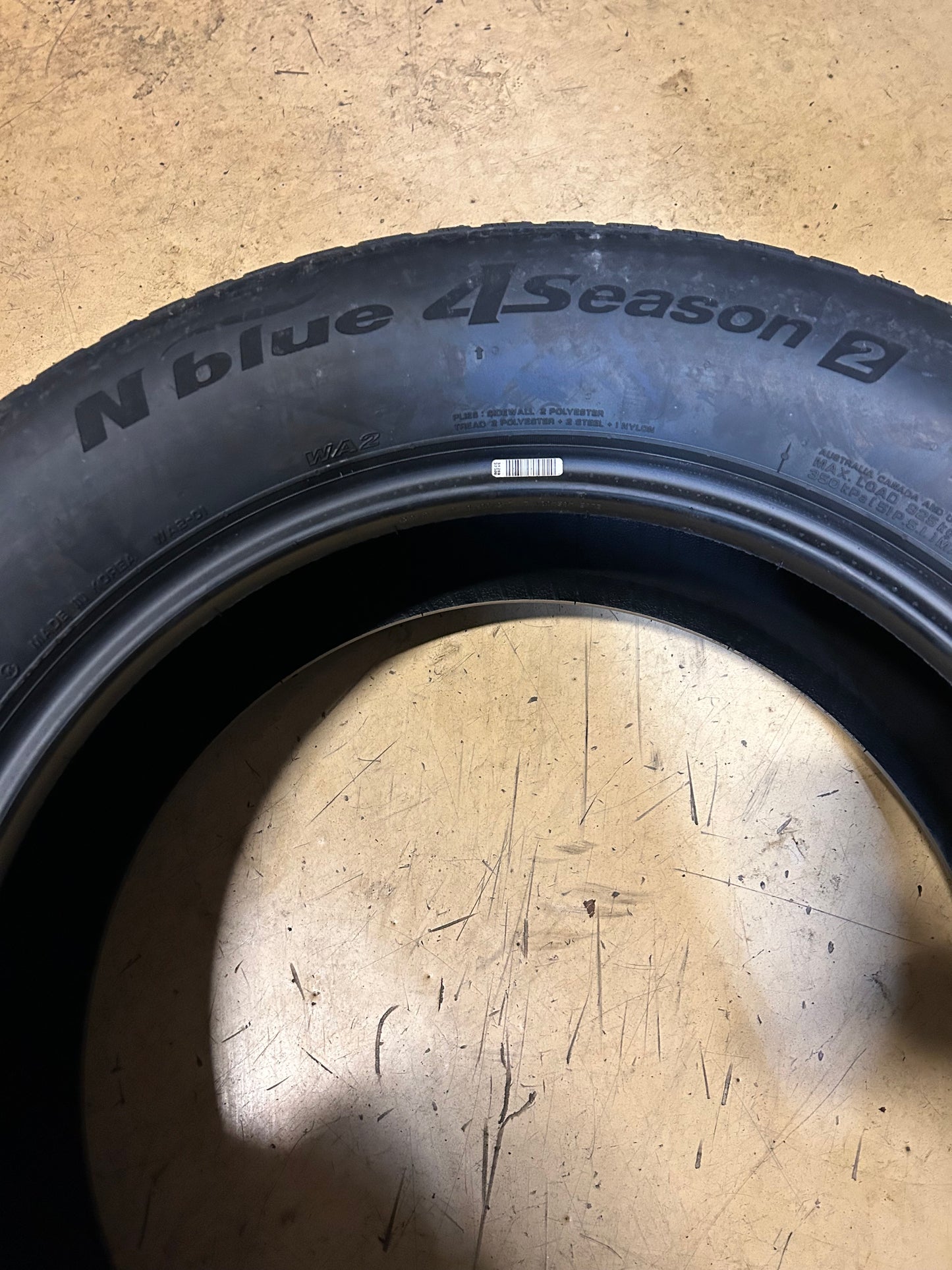 NEXEN NBLUE 4SEASON 2 BSW P 245 60 18 105V ALL SEASON TIRE 16107NXK
