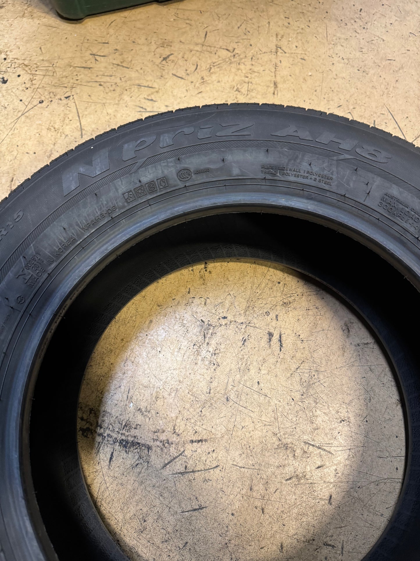 NEXEN N PRIZ AH8 BSW P 195 65 15 91T ALL SEASON TIRE 13466NXK