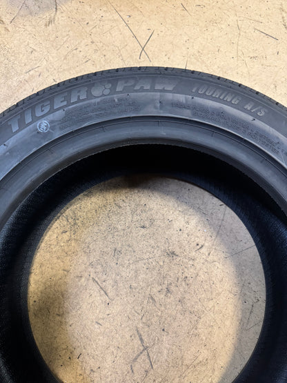 2 UNIROYAL TIGER PAW TOURING A/S BSW P 215/55R17 94H ALL SEASON TIRE 28075