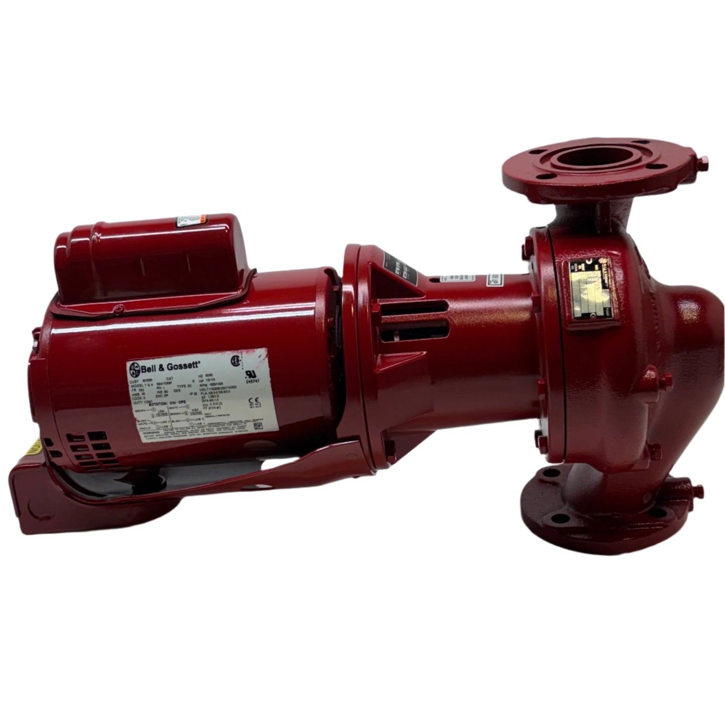 BELL AND GOSSETT SERIES 60 PUMP 610S 1/2HP 610S 2X5-1/4 MAINTANACE FREE PUMP 172717LF