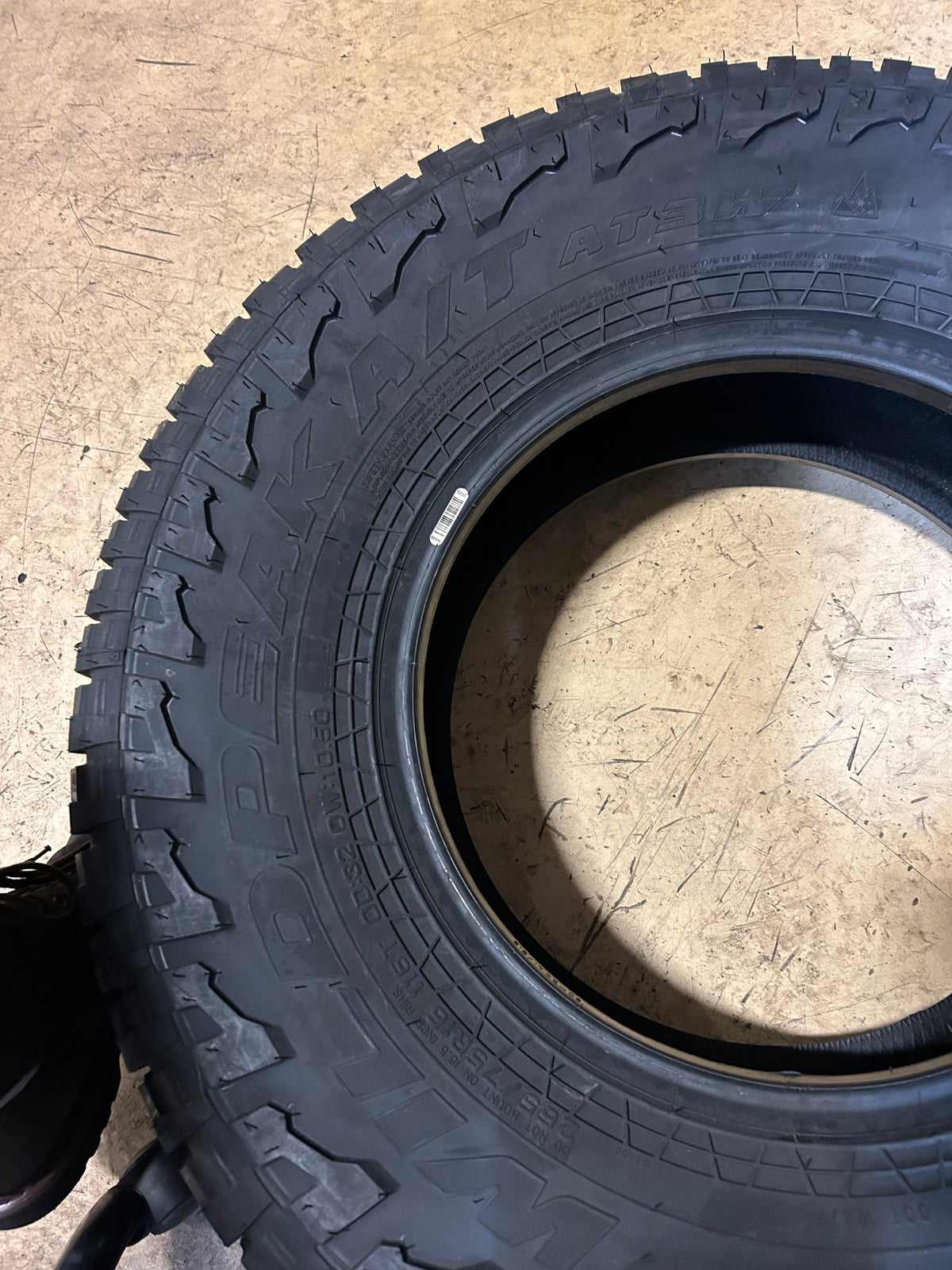 FALKEN WILDPEAK A/T3W BSW P 265 75 16 116T ALL TERRAIN TIRE 28034301