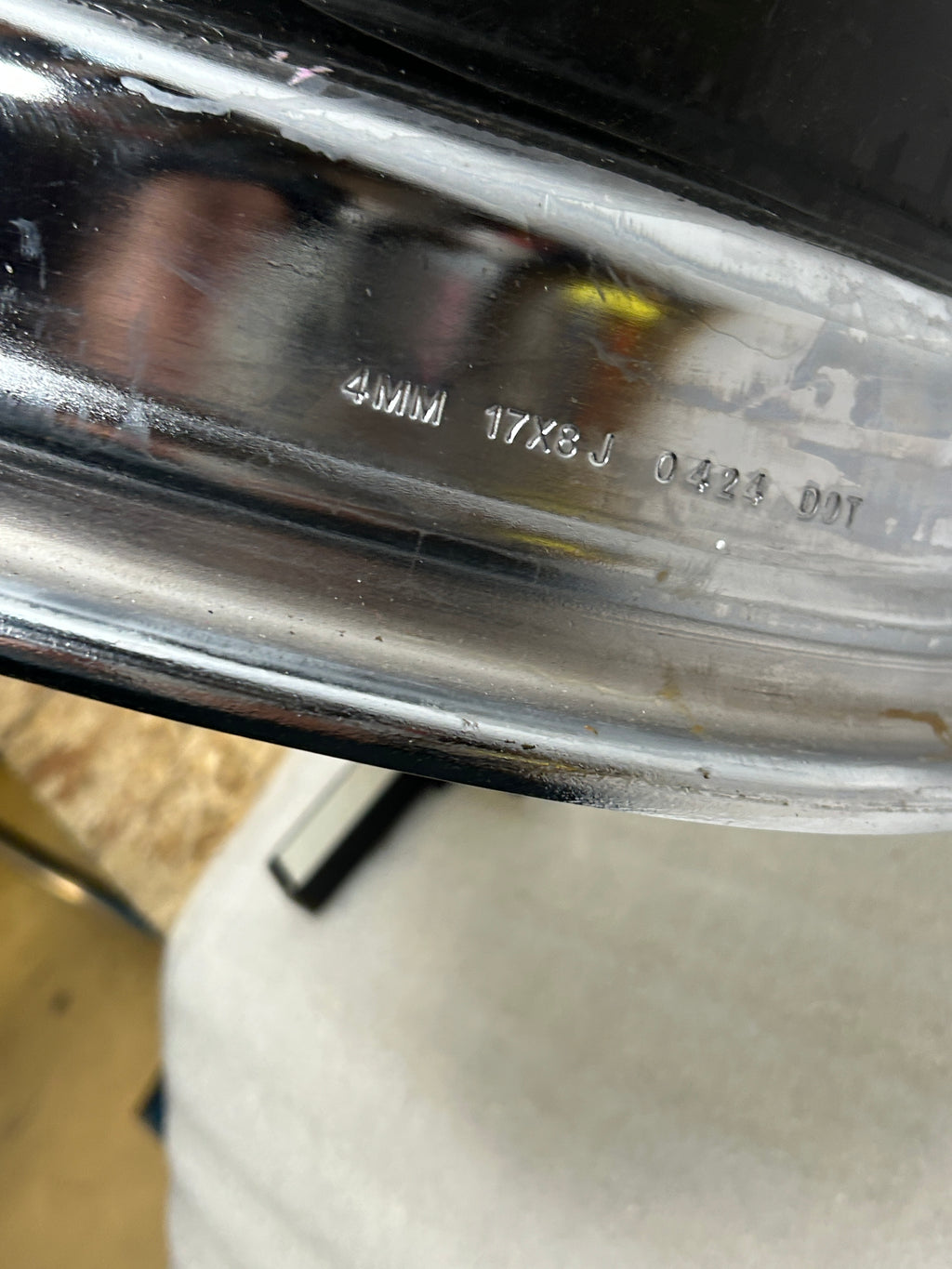 SINGLE 17X8 STANDARD 100 SPOKES ALL CHROME LOWRIDER WIRE WHEEL RIMS