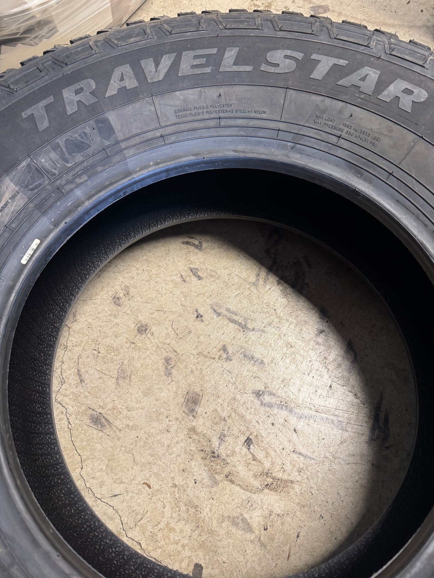 TRAVELSTAR ECOPATH AT BSW P 285 70 17 117T ALL TERRAIN TIRE LLSUV019