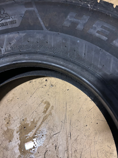 HERCULES TERRA TRAC CROSS-V AW LT 235 80 17 120/117S 10PLY ALL WEATHER TIRE 98683