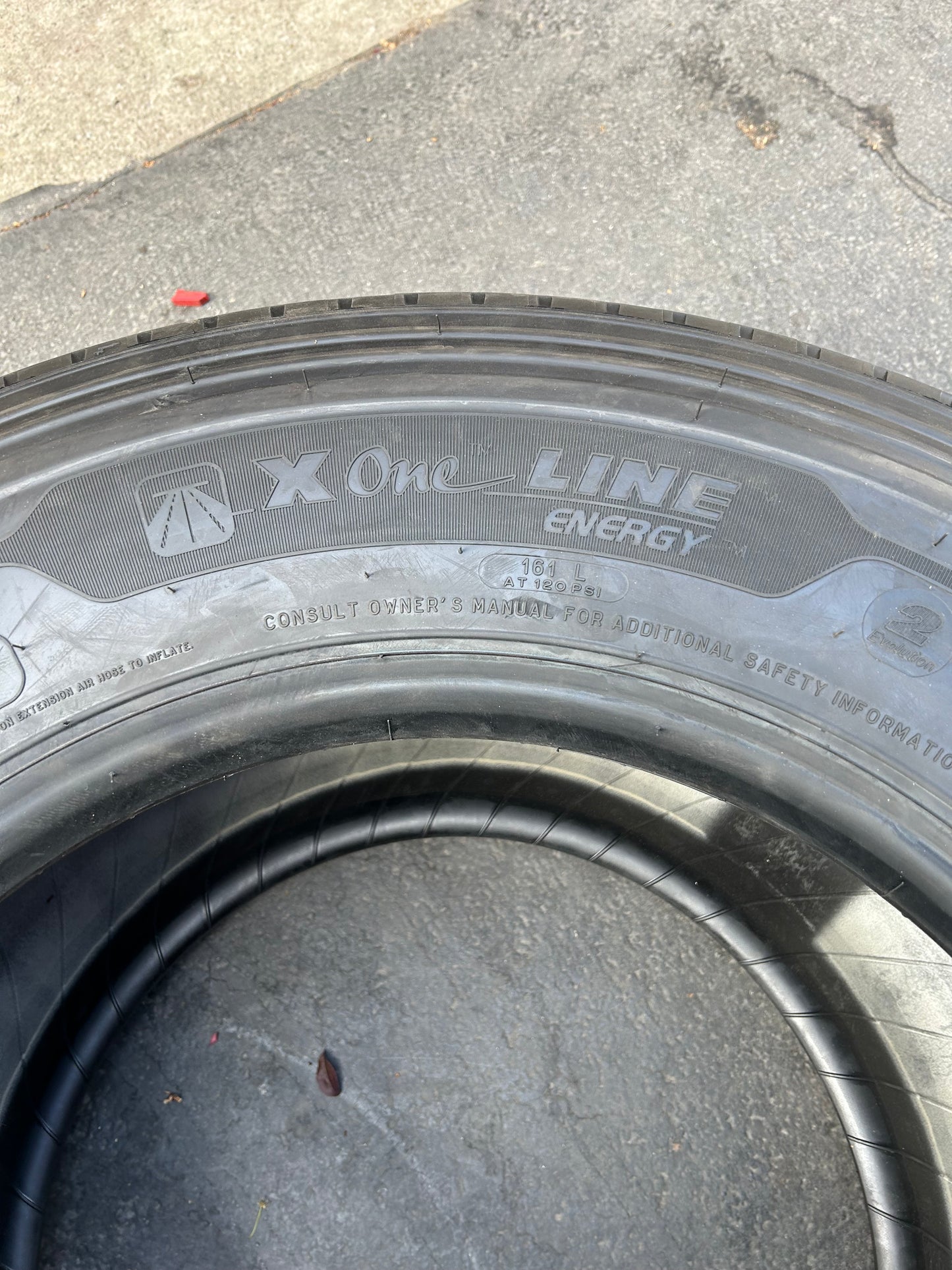 MICHELIN X ONE LINE BSW 445 50 22.5 161L 20PLY DRIVE TIRE 71140