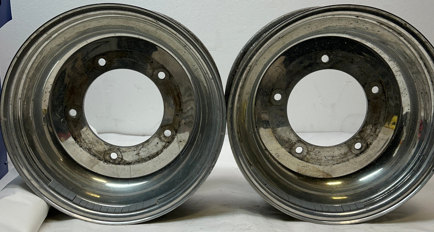 USED PAIR OF ALUMINUM WHEEL OFF ROAD 15X5 5X205