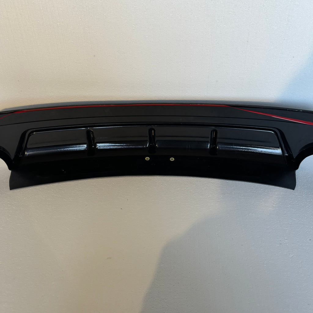 FRONT AND REAR LIP FOR MAZDA CX-5 22-24 GLOSS BLACK