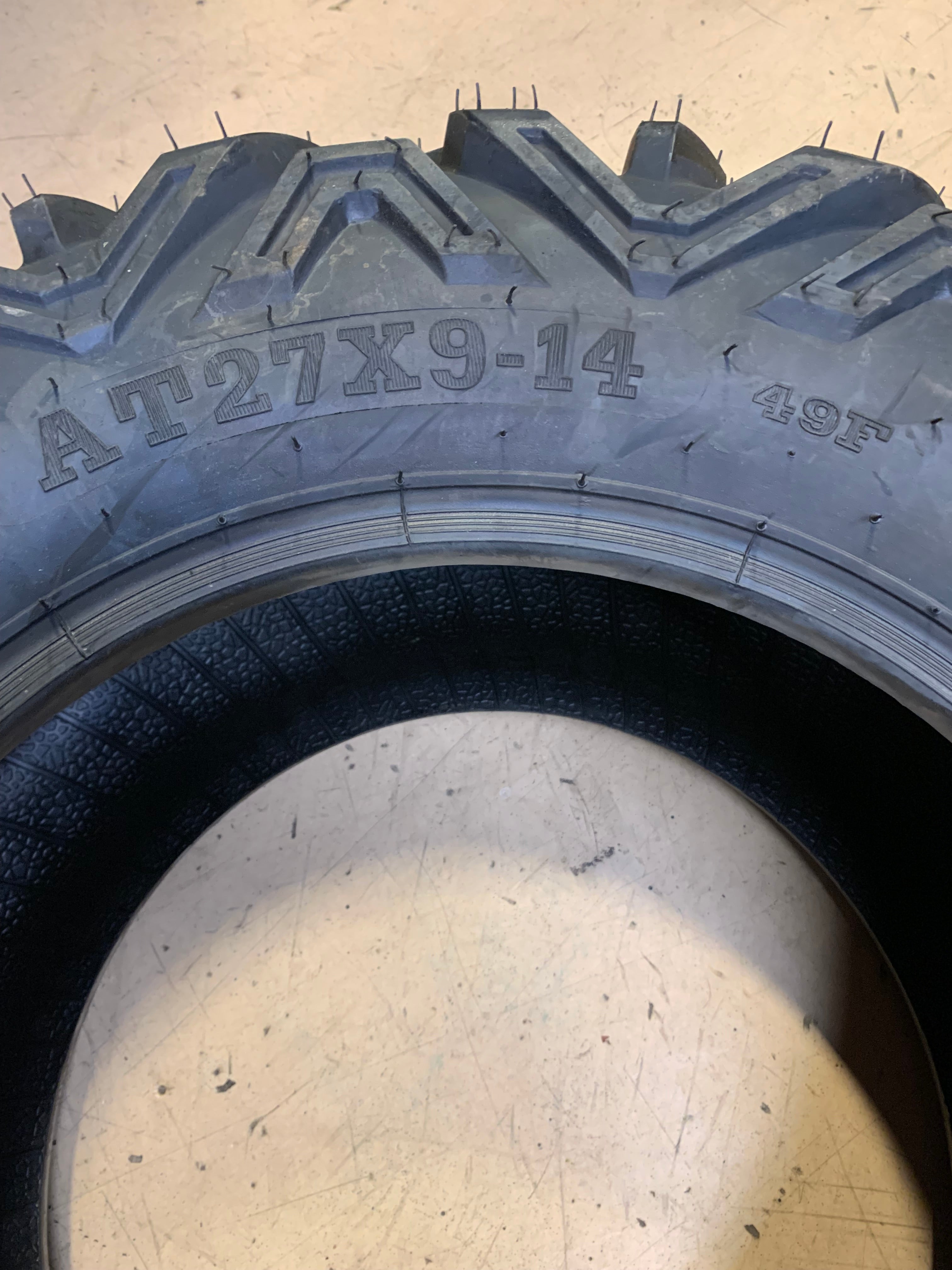 ROADGUIDER ATLAS BSW AT 27 9 14 49F 6PLY ATV/UTV TIRE 10319