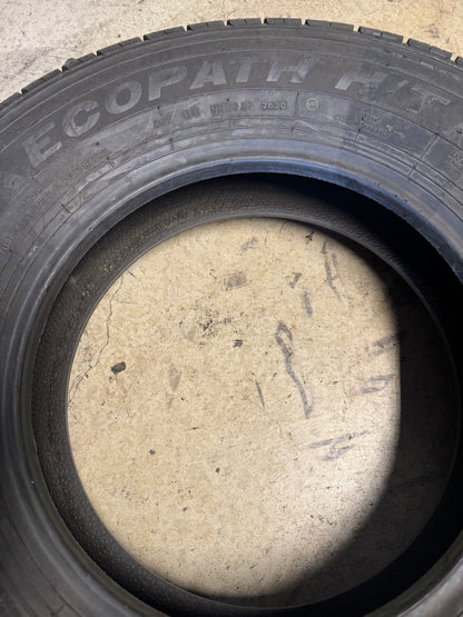 NOS TRAVELSTAR ECOPATH H/T BSW LT 245 75 17 121/118S 10PLY HIGHWAY TERRAIN TIRE LT007