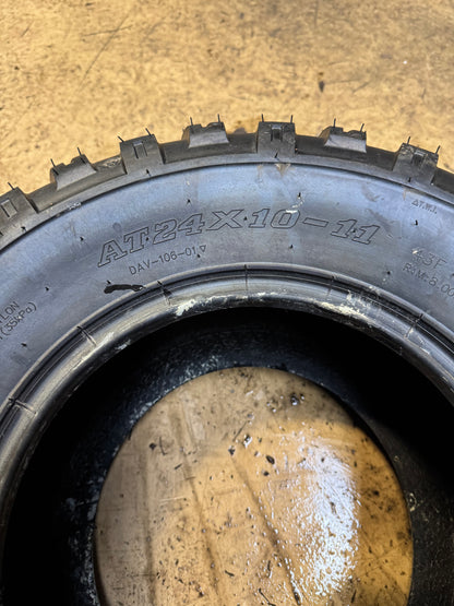 DUHOW BSW AT 24 10 11 43F 4PLY ATV/UTV TIRE DU241011