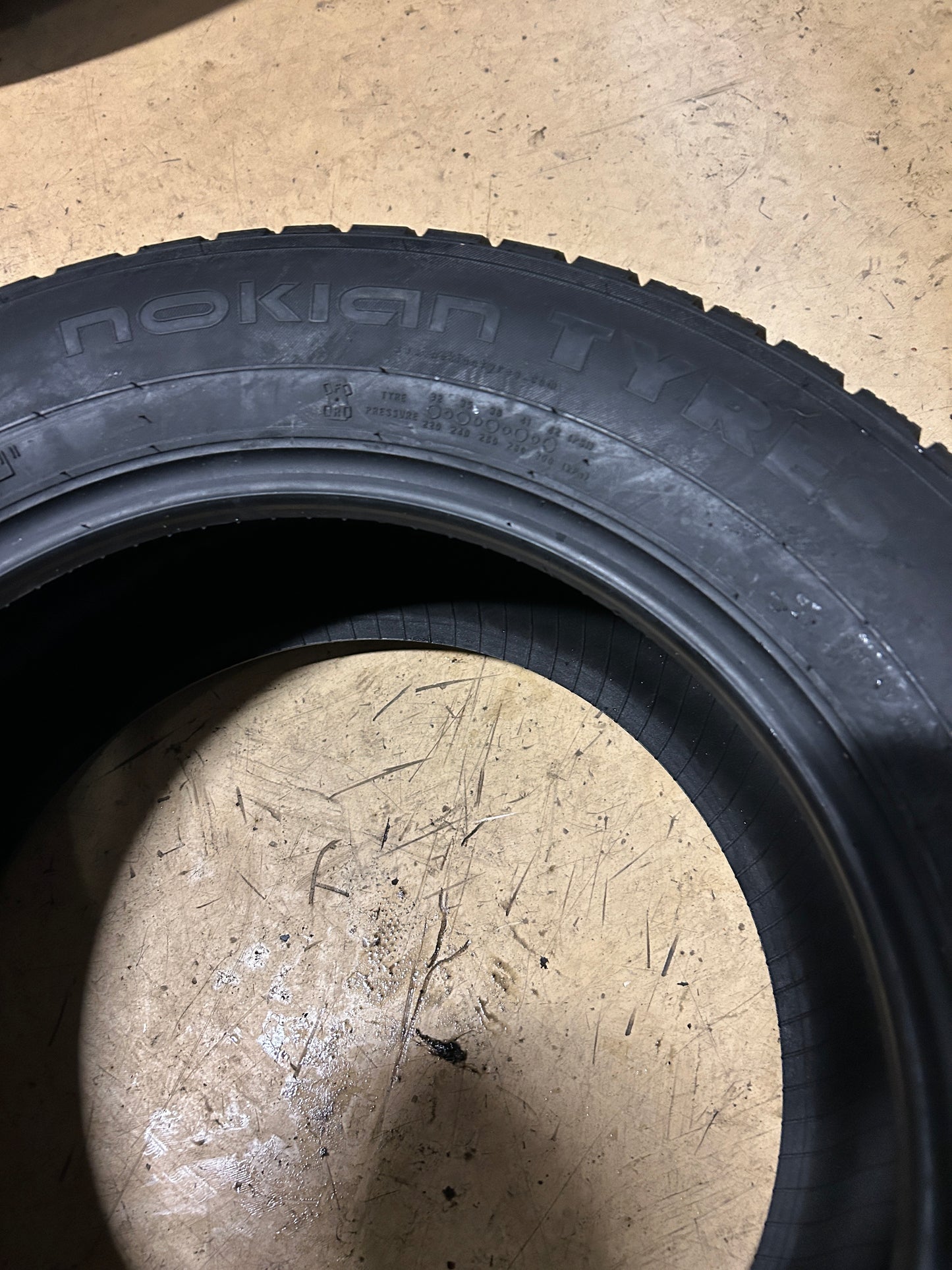 NOS NOKIAN NORDMAN 7 STUDDED BSW P 225 55 16 99T XL WINTER TIRE TS32296