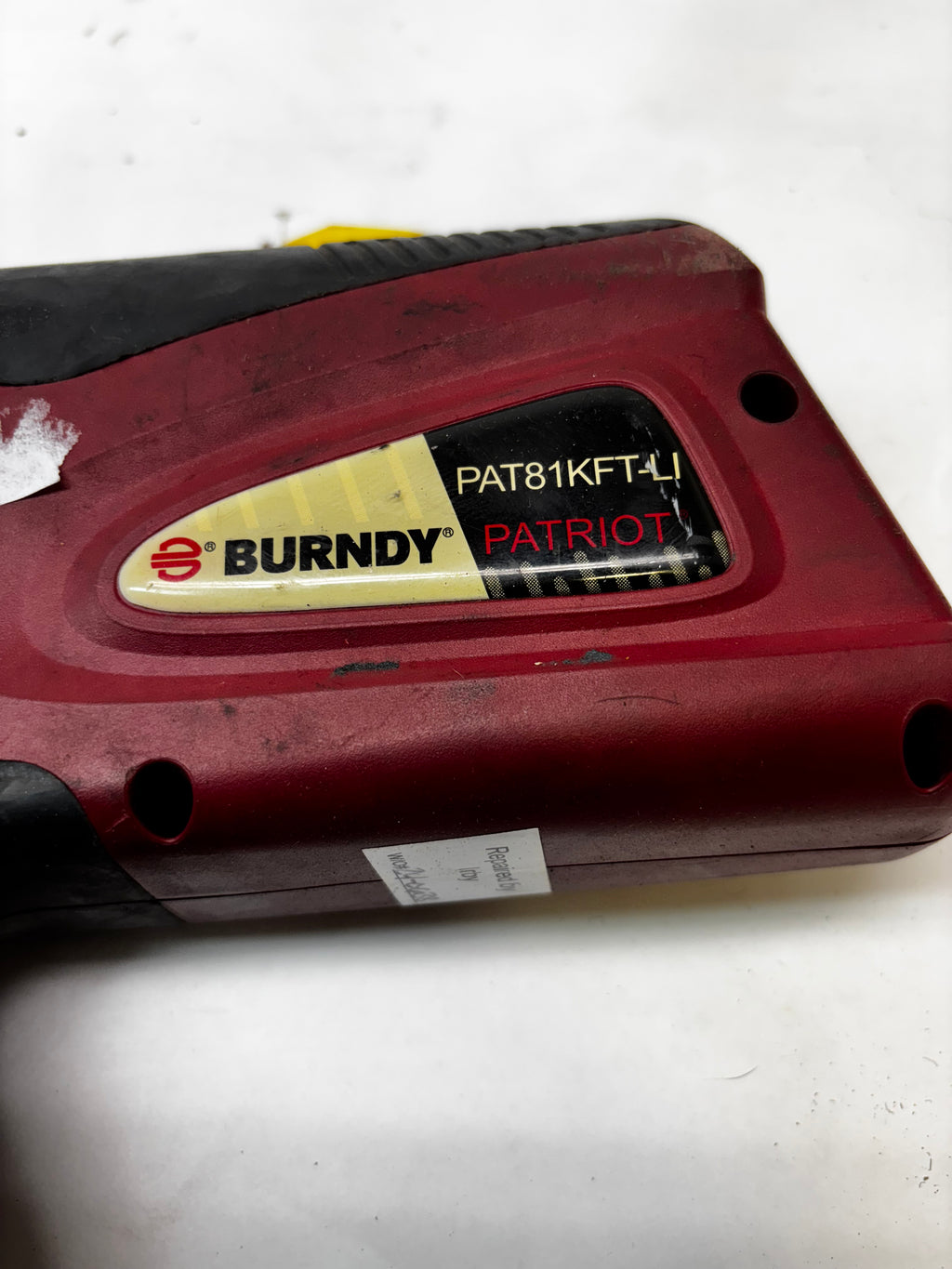 BURNDY PATRIOT HYDRAULIC CRIMPING TOOL PAT81KFTLI 4-POINT(R) LITHIUM-I