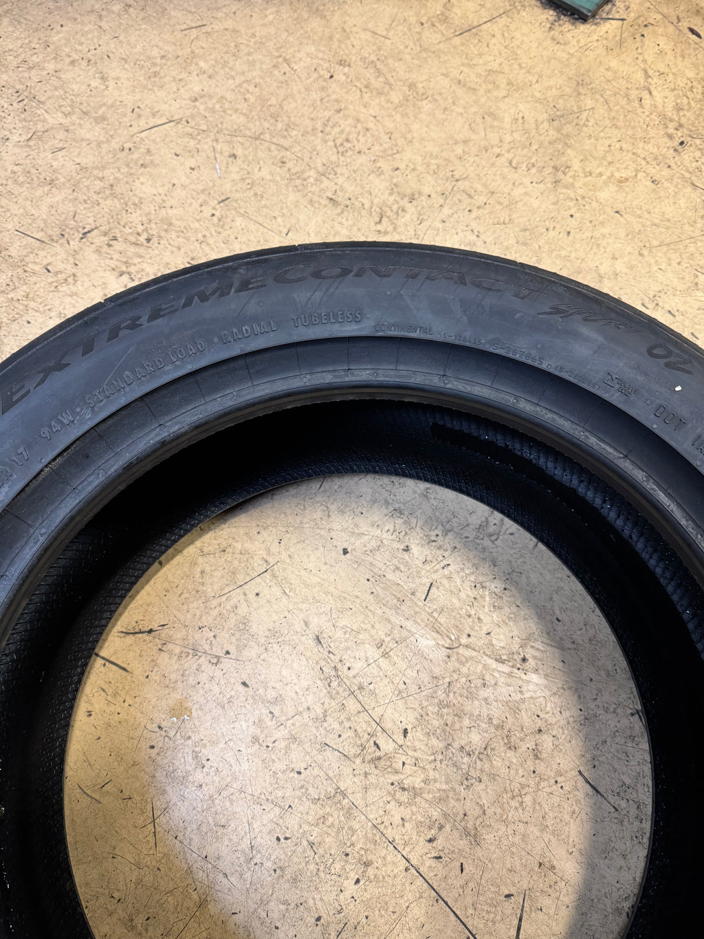 CONTINENTAL EXTREMECONTACT SPORT 02 BSW P 225 50 17 94W UHP SUMMER TIRE 03124990000