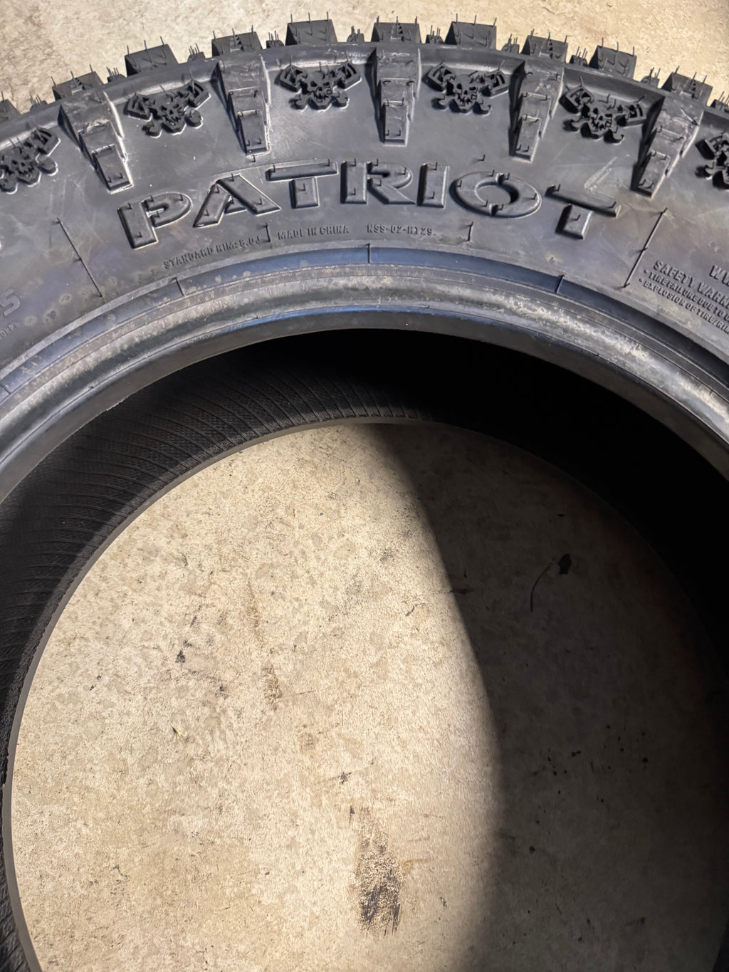 2 NOS PATRIOT RUGGED TERRAIN + BSW LT 275 65 18 123/120Q 10PLY TIRE PASYTH0114