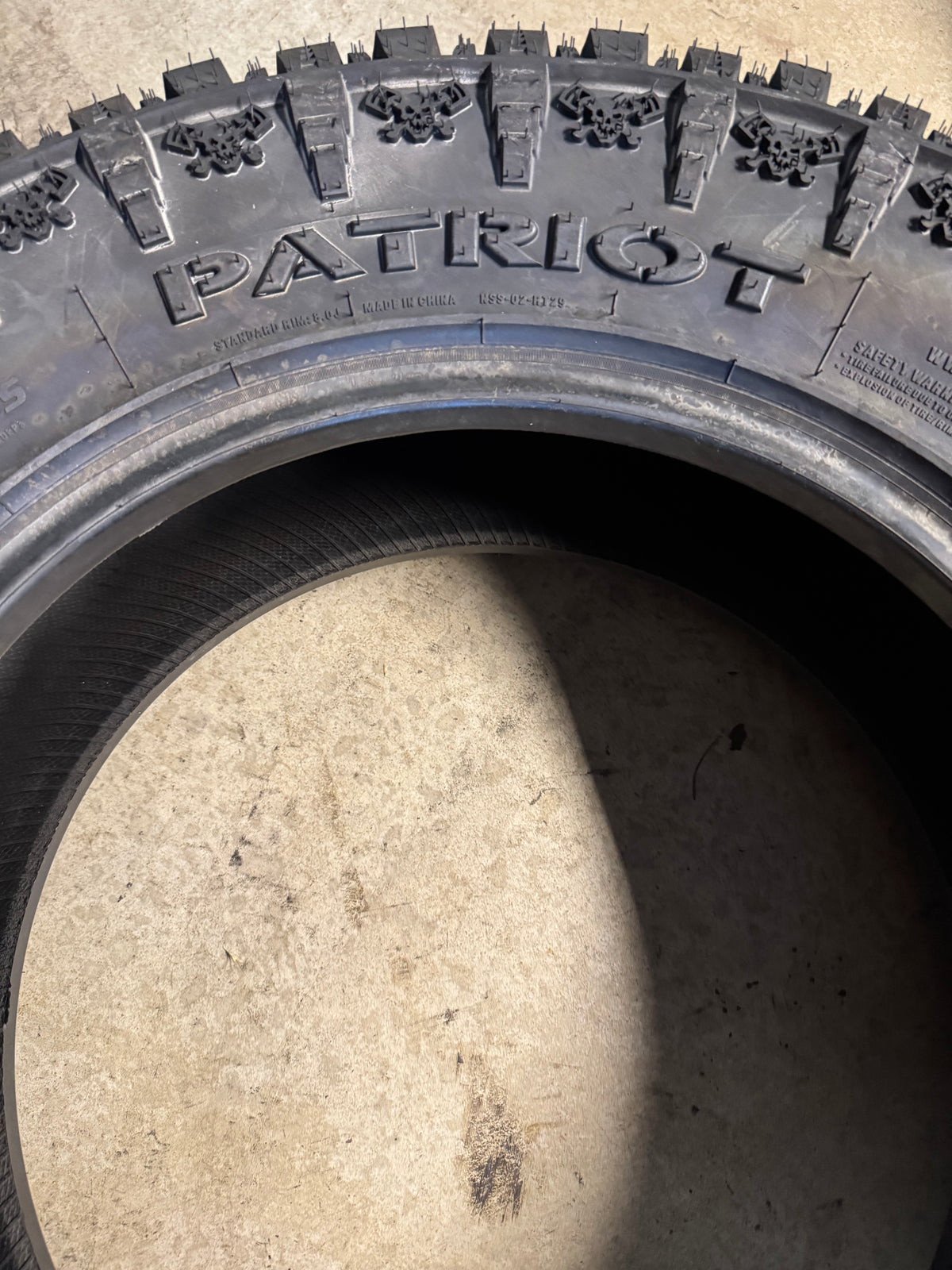 2 NOS PATRIOT RUGGED TERRAIN + BSW LT 275 65 18 123/120Q 10PLY TIRE PASYTH0114