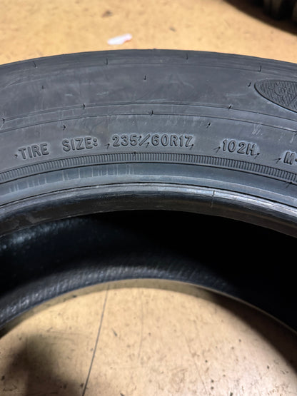 GOODYEAR ASSURANCE WEATHERREADY P 235 60 17 102H ALL WEATHER TIRE 767488537