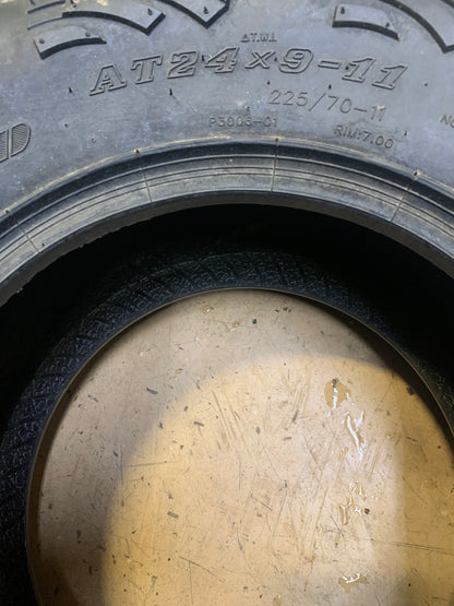 QUADBOSS QBT447 BSW AT 24 9 11 6PLY ATV/UTV TIRE 	‎P300624X911