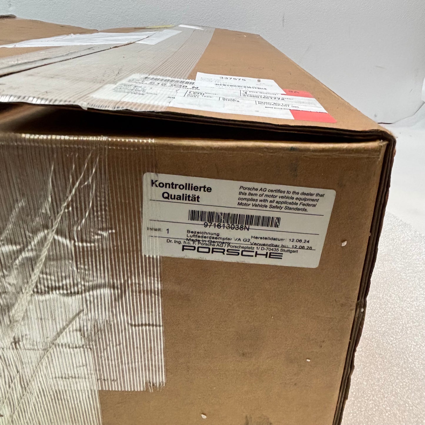 GENUINE 17-22 PORSCHE PANAMERA 971 FRONT AIR SUSPENSION STRUTS SHOCKS