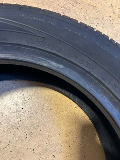 2 NOS DUNLOP SP SPORT 7000 A/S BSW P 185/55R16 83H ALL SEASON TIRE 265004140