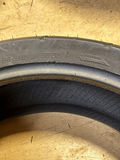 SHINKO R003RR STEALTH BSW 190 50 17 73W REAR MOTORCYCLE TIRE 87-4008