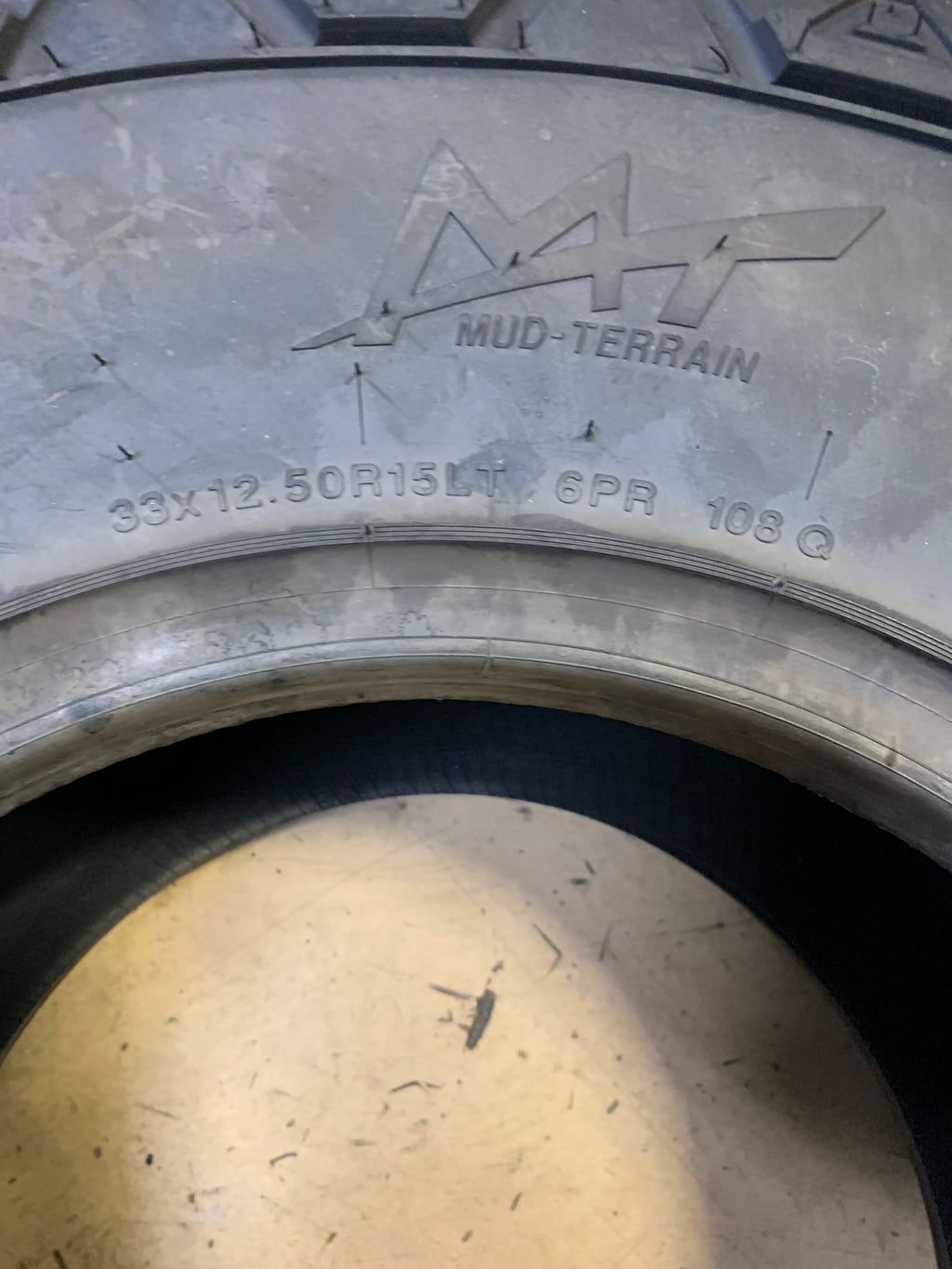 MAXTREK MUD TRAC BSW LT 33 12.5 15 108Q 6PLY MUD TERRAIN TIRE MT33125015Q