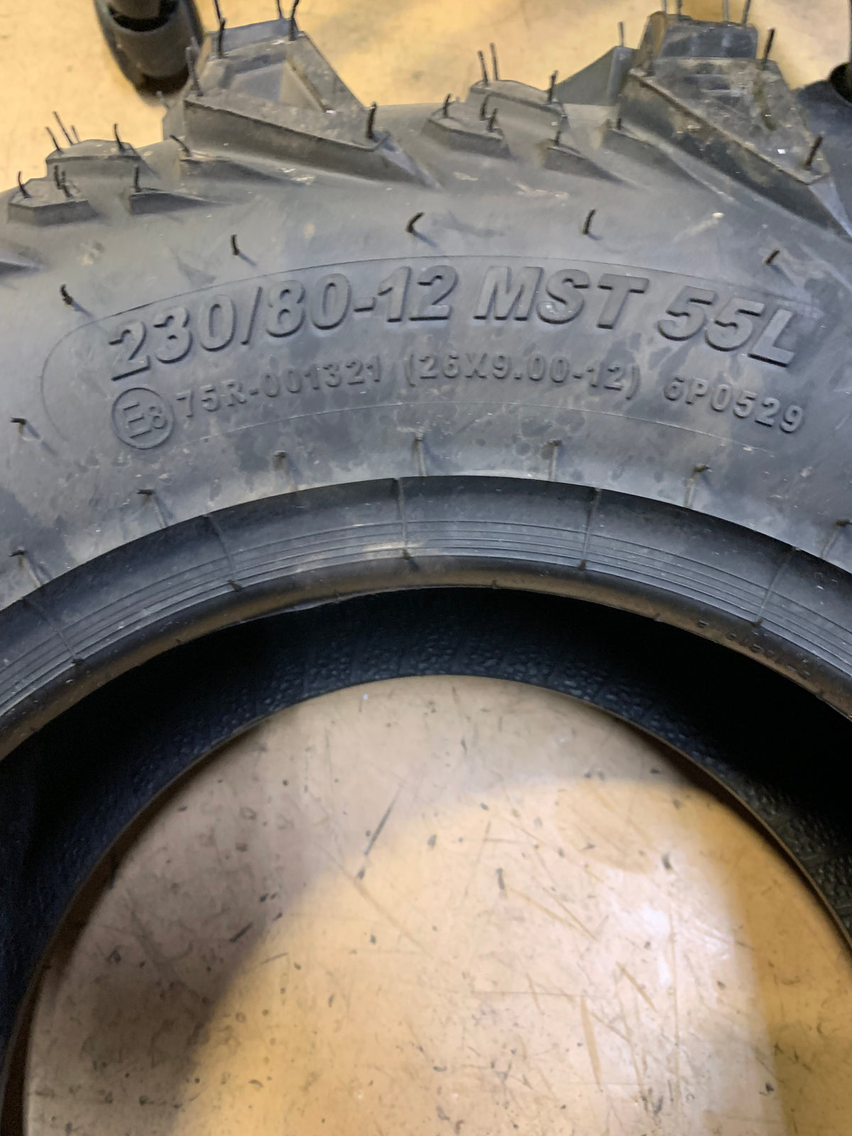 ITP MUD LITE II BSW AT 26 9 12 6PLY 55L ATV/UTV TIRE 6P0529