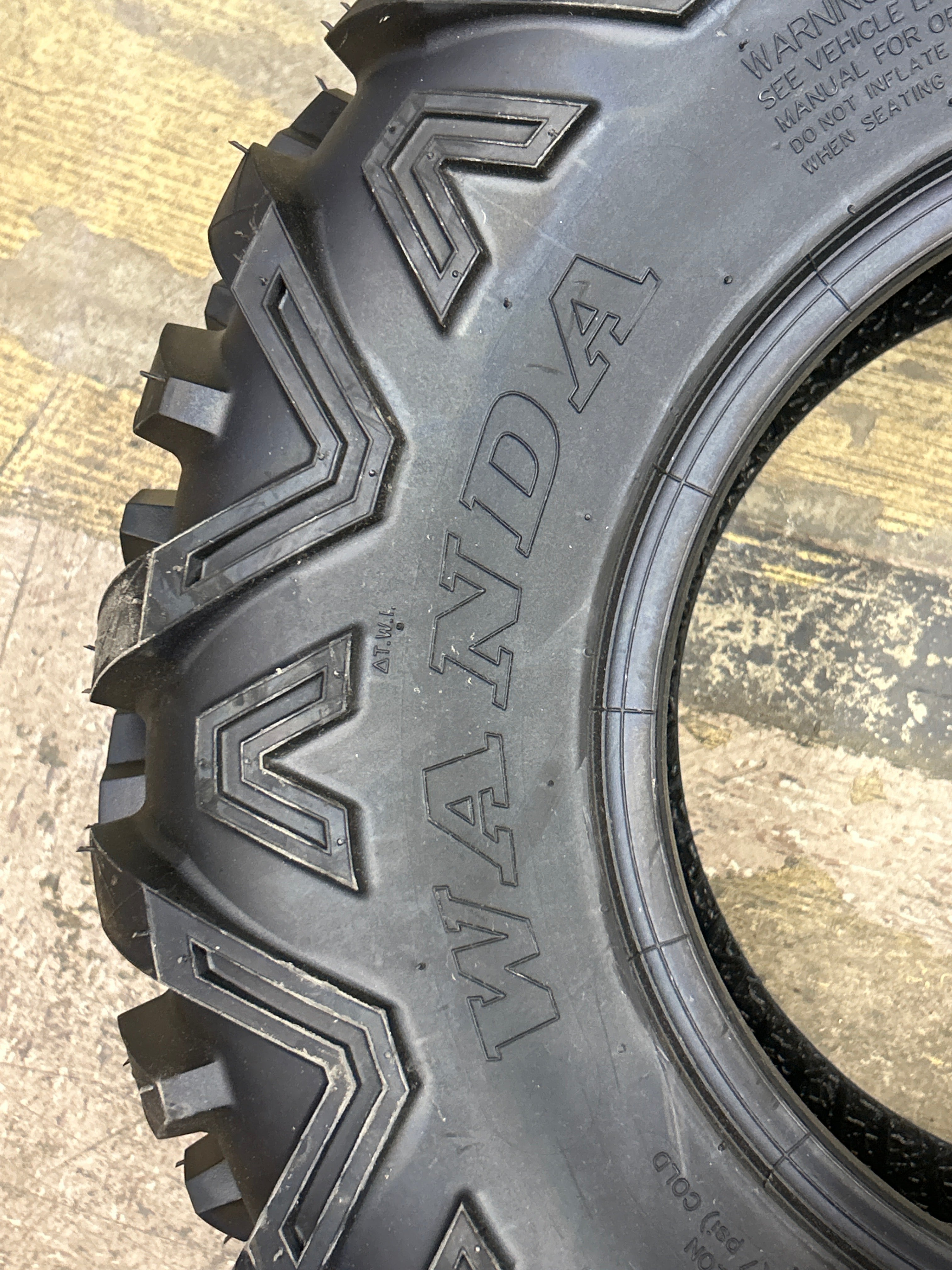 WANDA P3501 BSW AT 24 9 11 45F 6PLY ATV/UTV TIRE WP350124911
