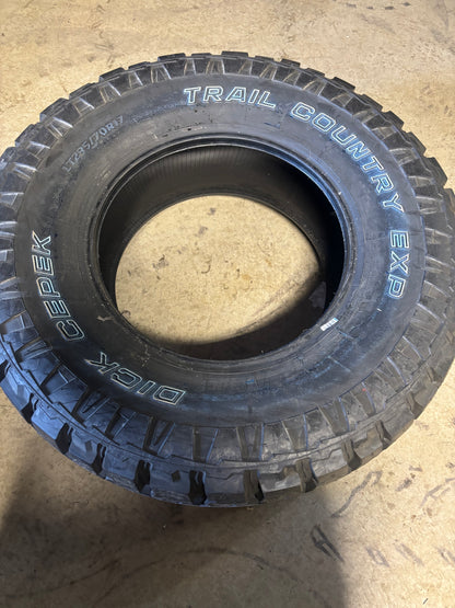 DICK CEPEK TRAIL COUNTRY EXP OWL LT 295 70 17 121Q LRE 10 PLY ALL TERRAIN TIRE 336065003
