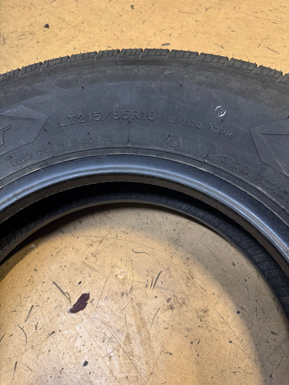 AMERICUS COMMERCIAL L/T BSW LT 215 85 16 115/112Q 10PLY ALL SEASON TIRE AMD2000